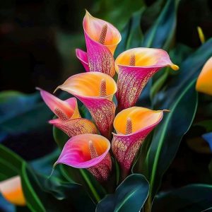 Калла Оникс купить по цене от 450р. в интернет-магазине «Посадика» с доставкой почтой в в Барабинске и по всей России – [изображение №1].